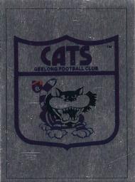 1990 Select AFL Stickers #107 Geelong Cats Front